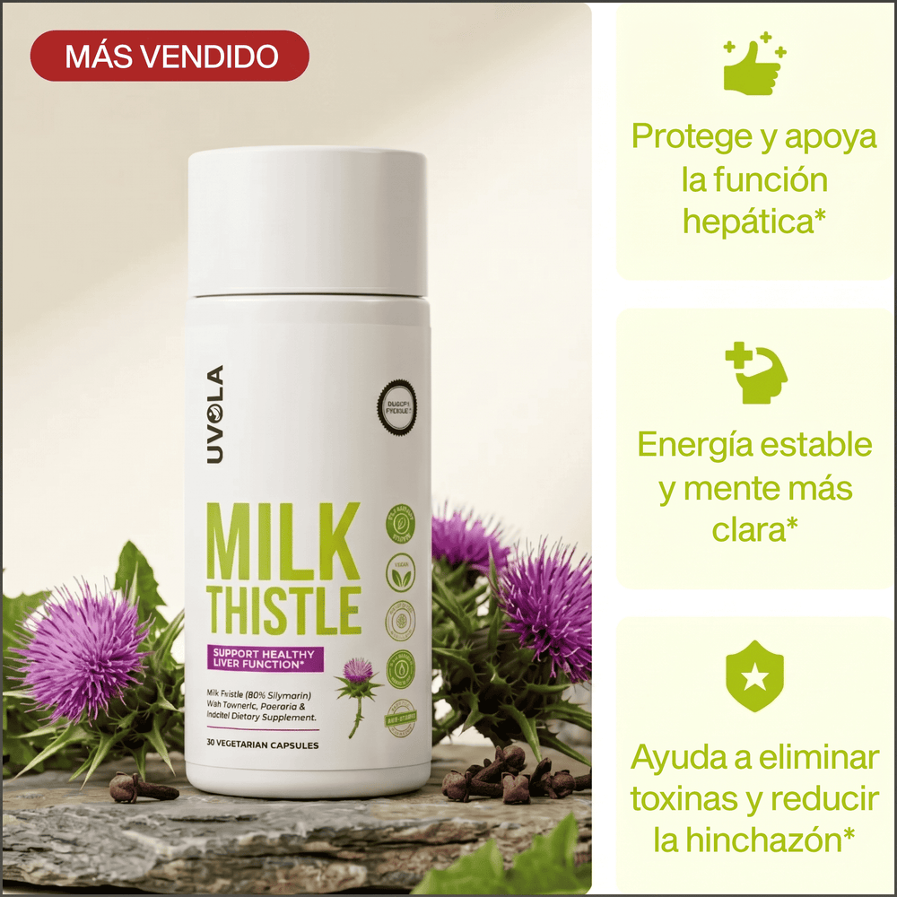 Uvola | Apoyo Hepático con Cardo Mariano