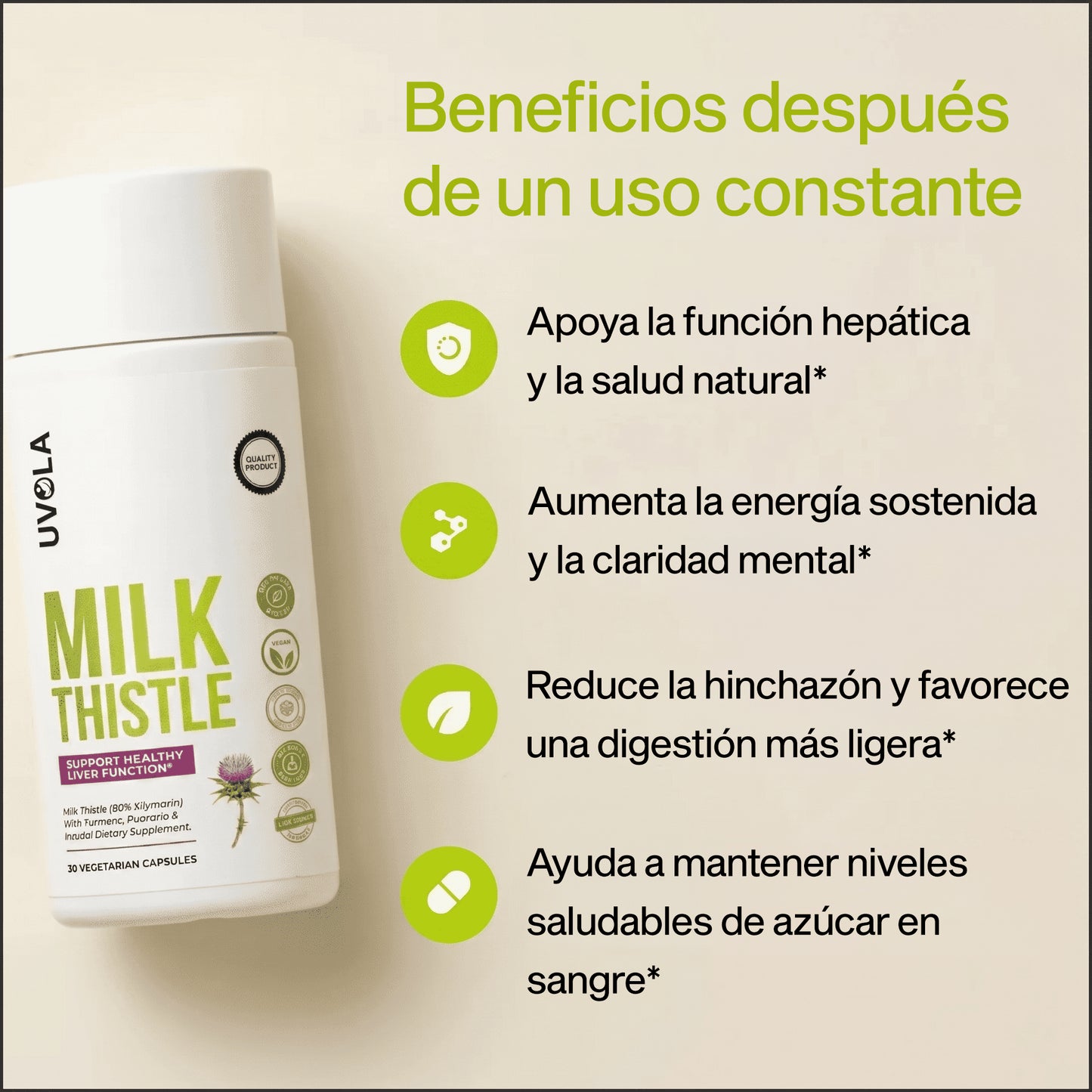 Uvola - Milk Thistle Liver Support
